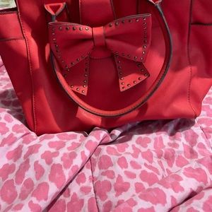 Red Betsey Johnson bag